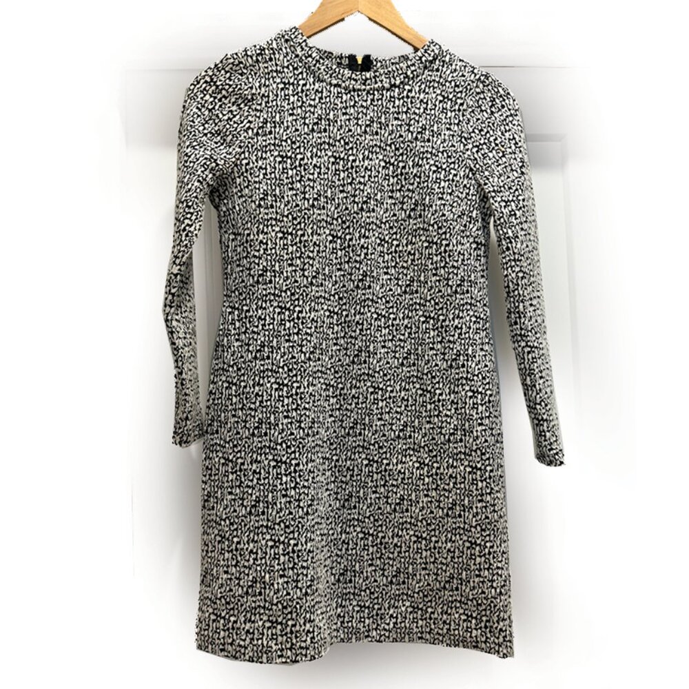 BANANA REPUBLIC Black and white sheath mini dress, 4P